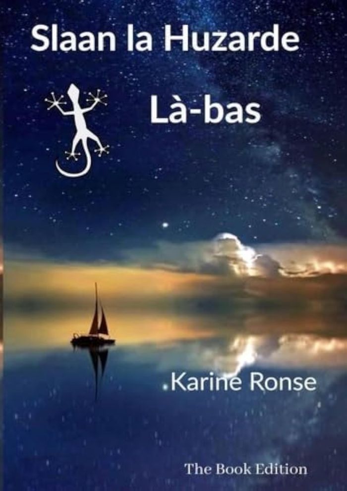 Couverture du livre « Slaan la Huzarde : là-bas » de Karine Ronse, librairie Les Contes Infusés à Corte