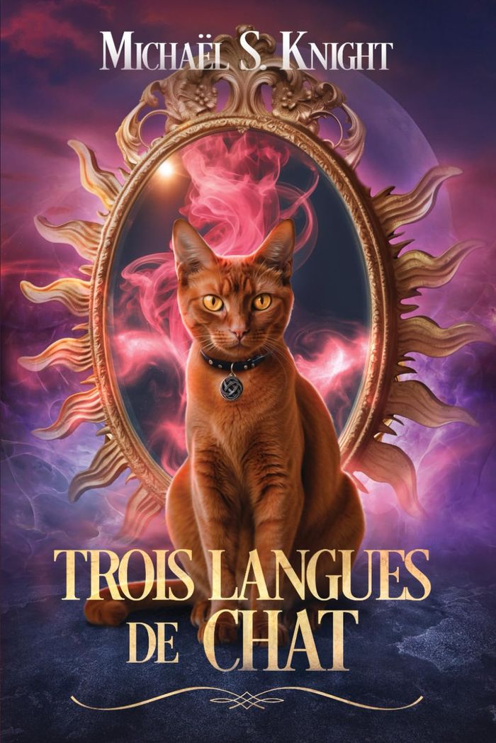 Couverture du livre « Trois langues de chat » de Michaël S. Knight, librairie Les Contes Infusés à Corte