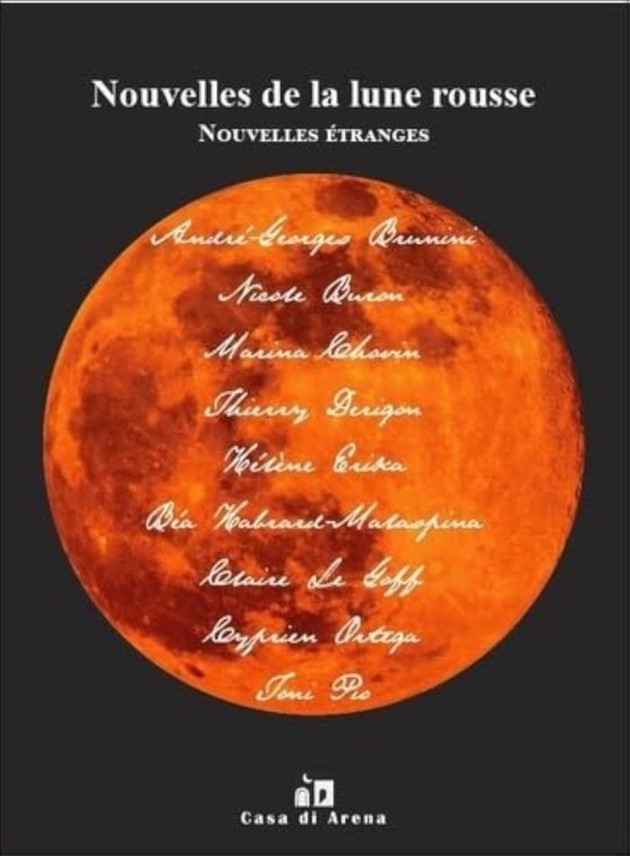 Couverture du livre « Nouvelles de la lune rousse : nouvelles étranges » de Collectif, librairie Les Contes Infusés à Corte
