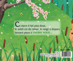 Quatrième de couverture de « Découvre le Printemps avec Petit Lynx »