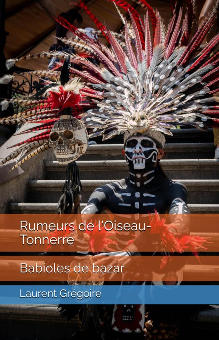 Couverture du livre « Rumeurs de l'oiseau-tonnerre : babioles de bazar », librairie Les Contes Infusés à Corte