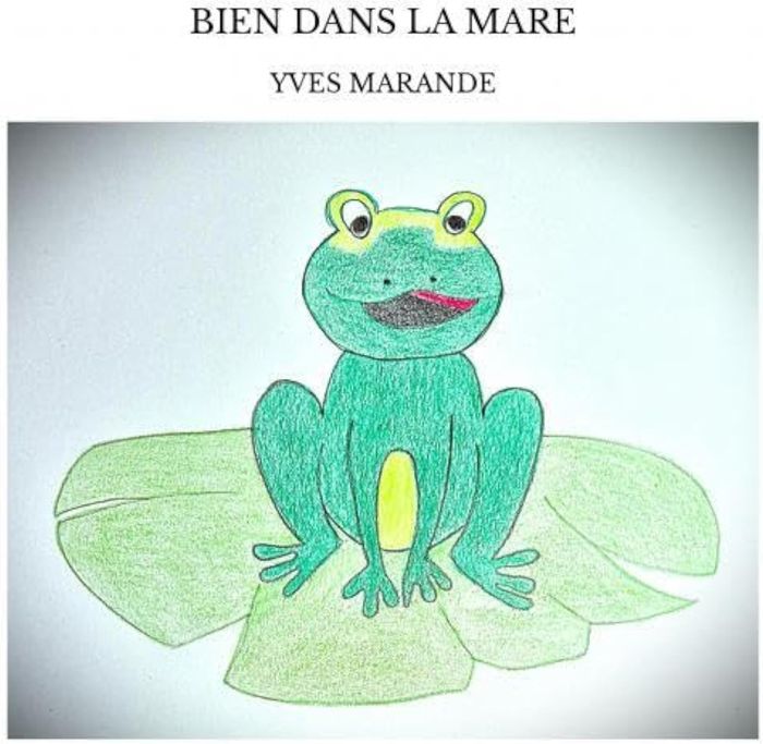 Couverture du livre « BIEN DANS LA MARE » de Marande Yves, librairie Les Contes Infusés à Corte