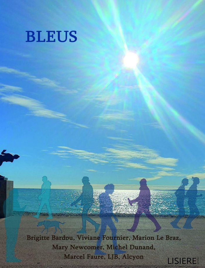 Couverture du livre « Bleus » de Brigitte Bardou, librairie Les Contes Infusés à Corte
