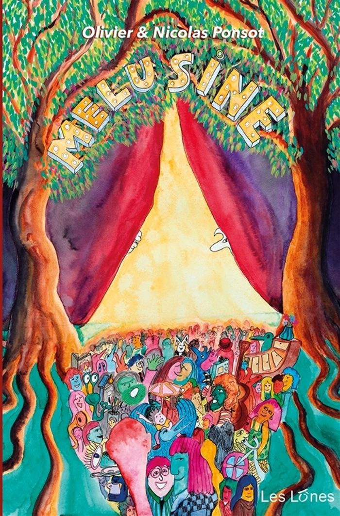 Couverture du livre « Mélusine » de Olivier Ponsot, librairie Les Contes Infusés à Corte
