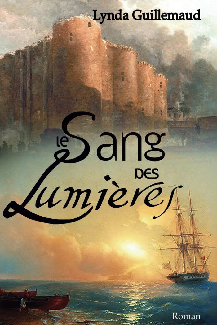 Couverture du livre « SAGA DES LUMIERES - T02 - LE SANG DES LUMIERES » de Lynda Guillemaud, librairie Les Contes Infusés à Corte