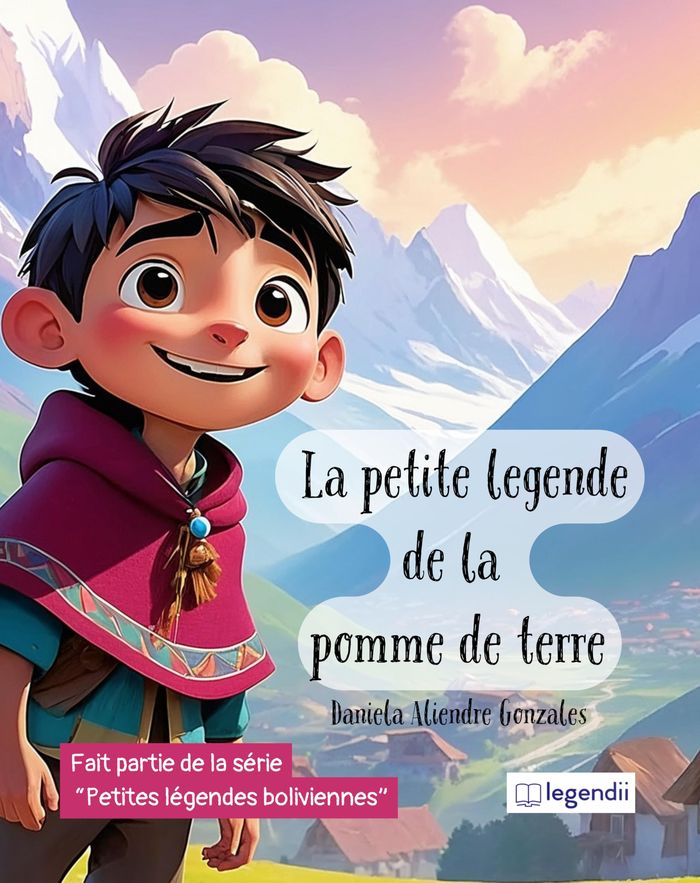 Couverture du livre « La petite légende de la pomme de terre » de Legendii, librairie Les Contes Infusés à Corte