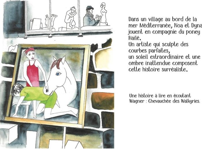 Quatrième de couverture de « Allée et venue en pays fantaisiste : 1. Ombre et lumière »