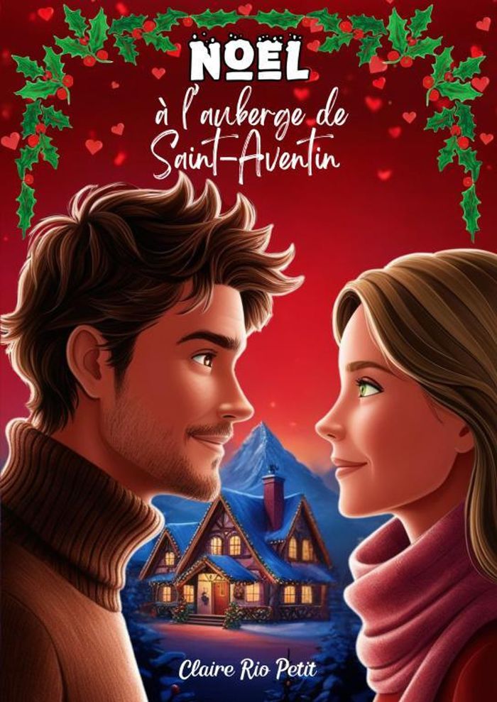 Couverture du livre « Noël à l'auberge de Saint-Aventin » de Claire Rio Petit, librairie Les Contes Infusés à Corte