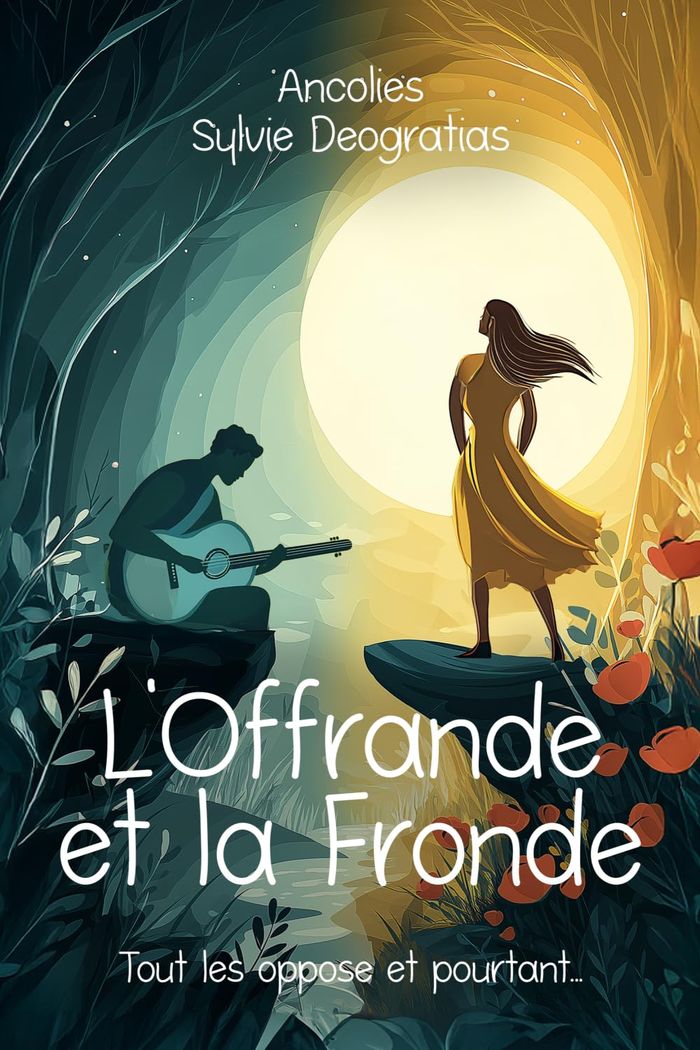 Couverture du livre « L'offrande et la fronde : tout les oppose et pourtant » de Sylvie Déogratias, librairie Les Contes Infusés à Corte