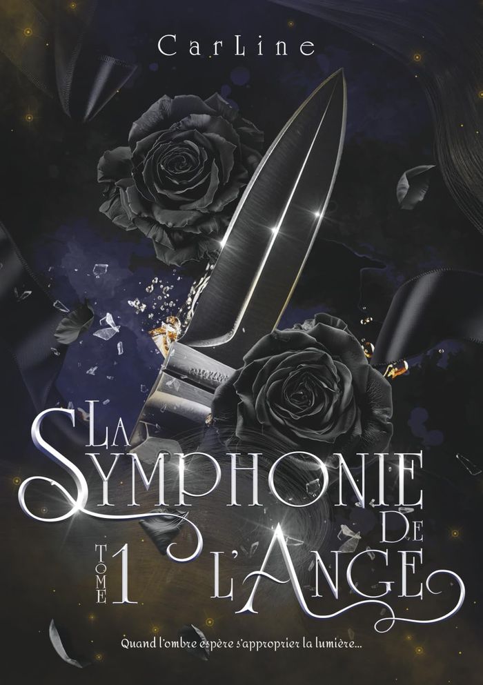 Couverture du livre « La symphonie de l'ange » de CarLine, librairie Les Contes Infusés à Corte