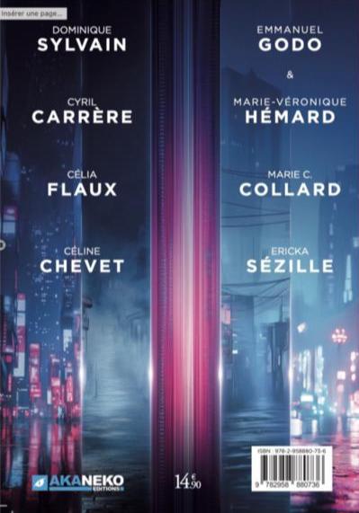 Quatrième de couverture de « Wakagi »
