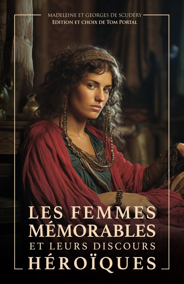 Couverture du livre « LES FEMMES MEMORABLES ET LEURS DISCOURS HEROIQUES - ADAPTE, ILLUSTRE ET ANNOTE » de Scudery De, librairie Les Contes Infusés à Corte