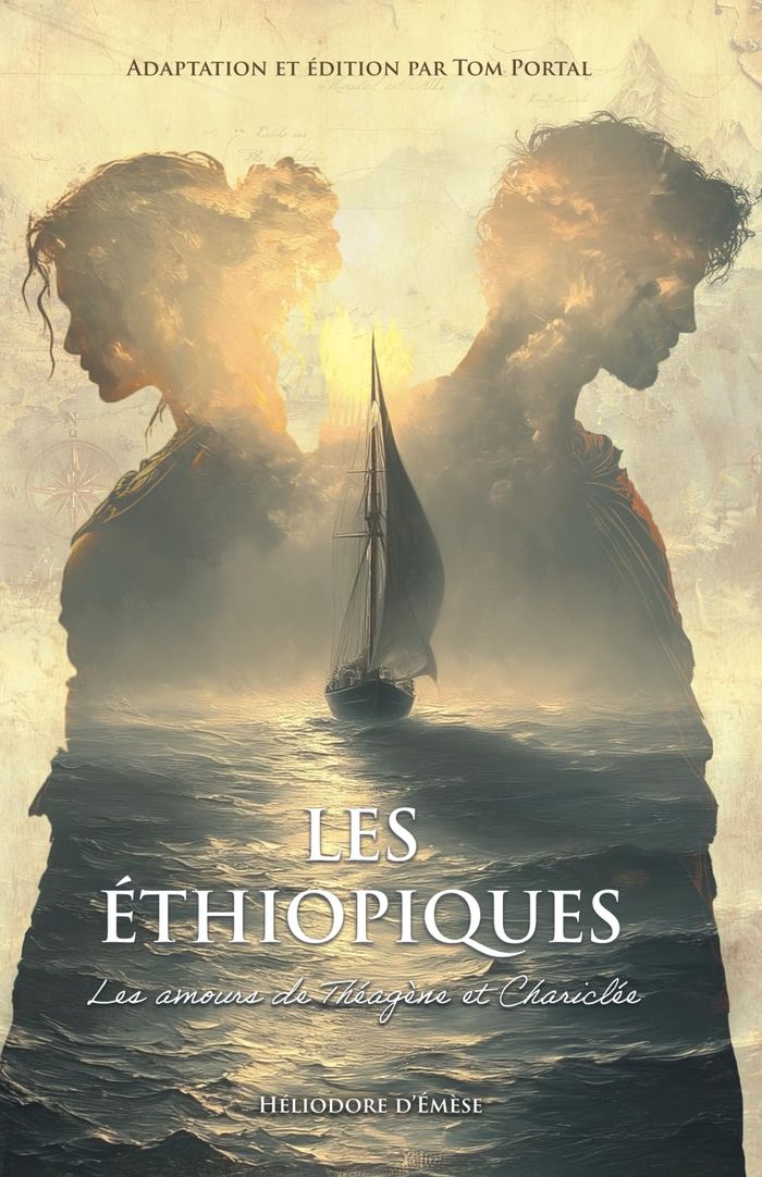 Couverture du livre « Les Éthiopiques : les amours de Théagène et Chariclée » de Héliodore d'Emèse, librairie Les Contes Infusés à Corte