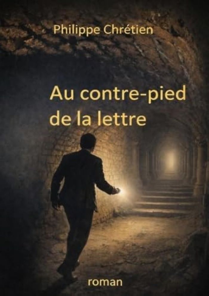 Couverture du livre « AU CONTRE-PIED DE LA LETTRE », librairie Les Contes Infusés à Corte