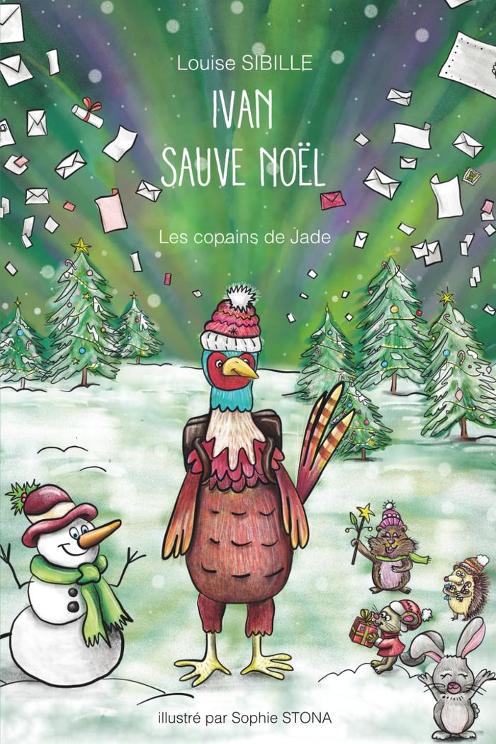 Couverture du livre « Ivan sauve Noël » de Louise Sibille, librairie Les Contes Infusés à Corte