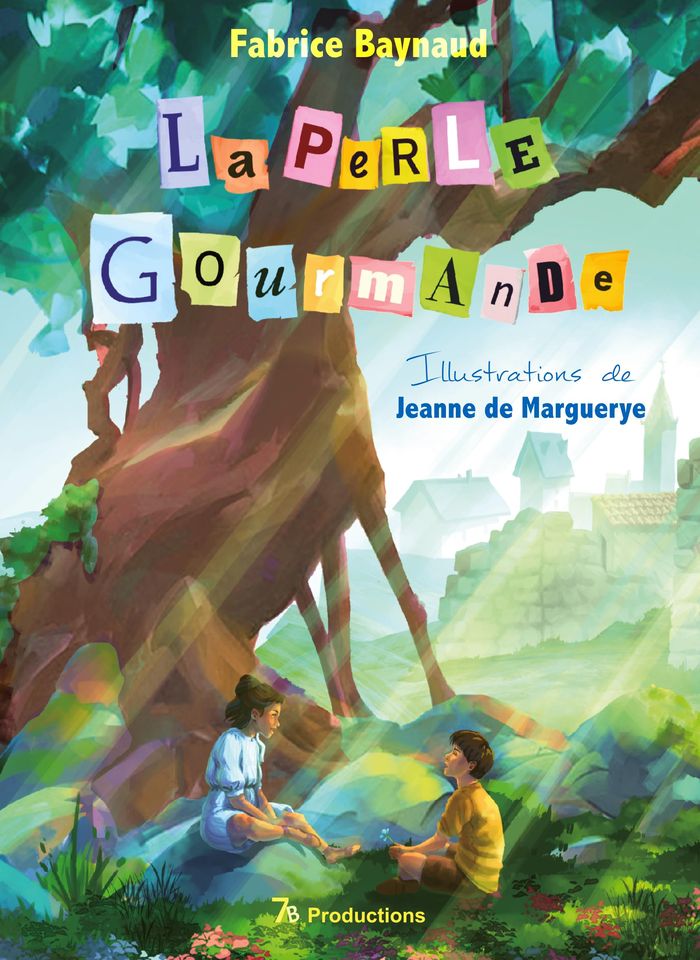 Couverture du livre « La perle gourmande » de Fabrice Baynaud, librairie Les Contes Infusés à Corte