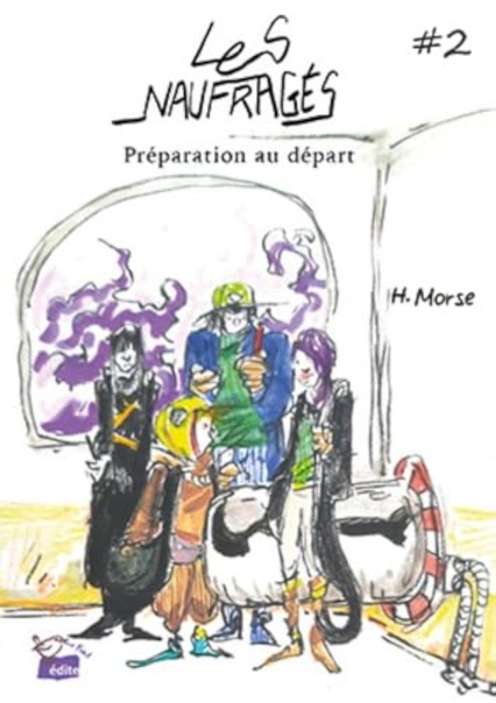 Couverture du livre « Préparation au départ » de H. Morse, librairie Les Contes Infusés à Corte