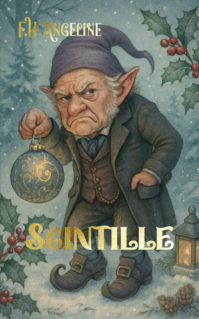 Couverture du livre « Scintille » de F. H. Angeline, librairie Les Contes Infusés à Corte