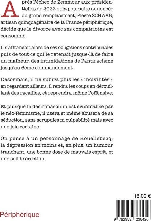 Quatrième de couverture de « L'affranchi : roman »
