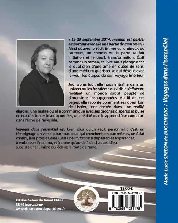 Quatrième de couverture de « Voyages dans l'essenciel »