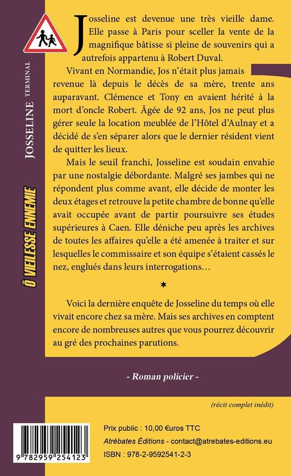 Quatrième de couverture de « Ô vieillesse ennemie : enquête terminale »