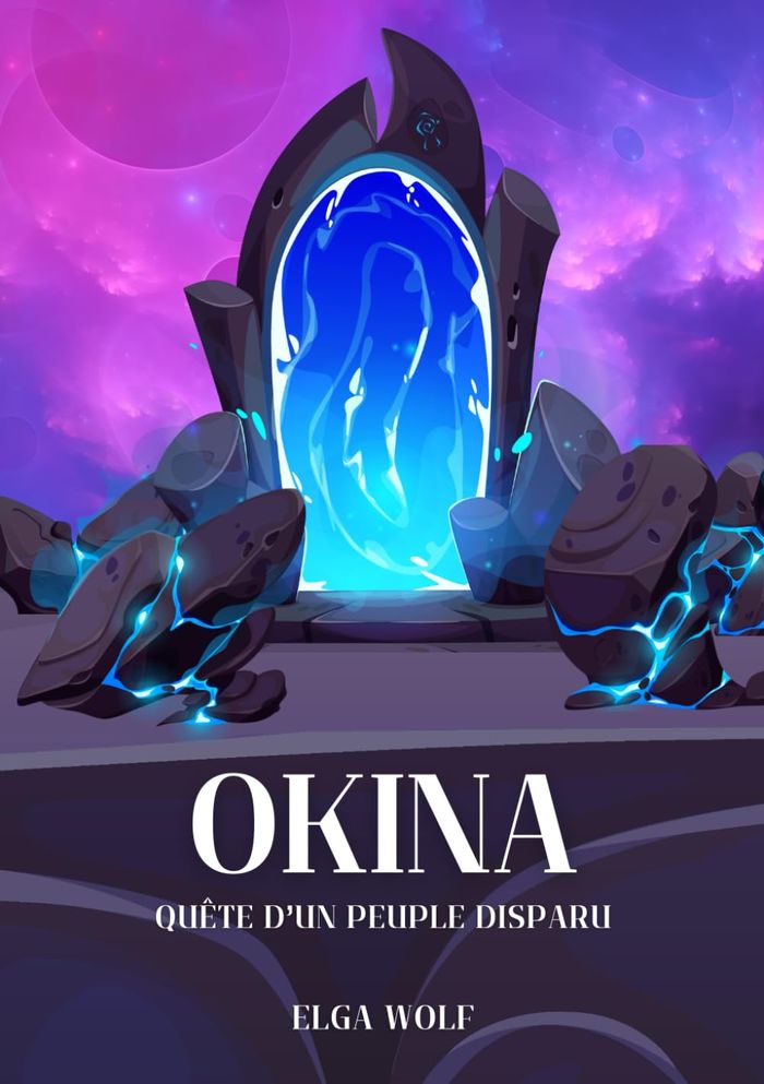 Couverture du livre « Okina » de Elga Wolf, librairie Les Contes Infusés à Corte