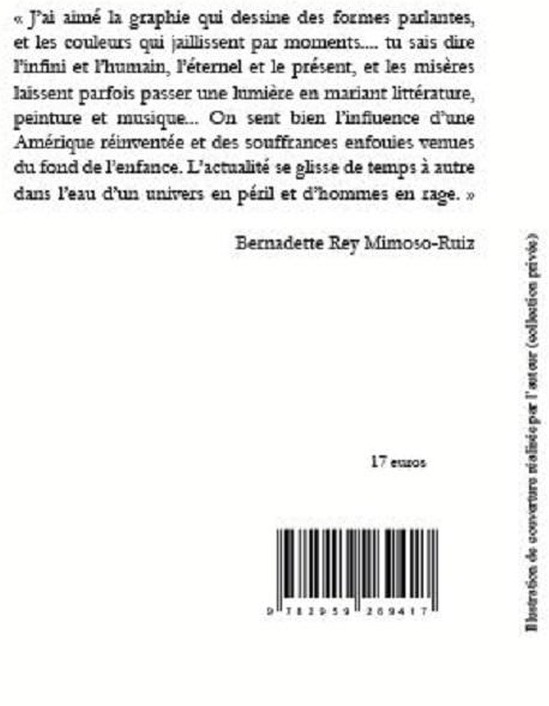 Quatrième de couverture de « Entre ombre et lumière »