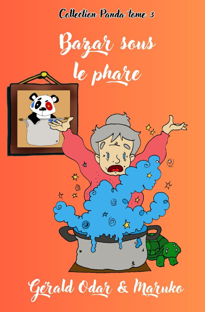 Couverture du livre « Bazar sous le phare » de Gérald Odar, librairie Les Contes Infusés à Corte