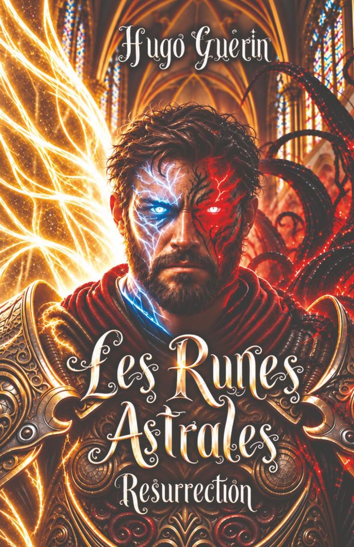 Couverture du livre « Les runes astrales : résurrection » de Hugo Guérin, librairie Les Contes Infusés à Corte