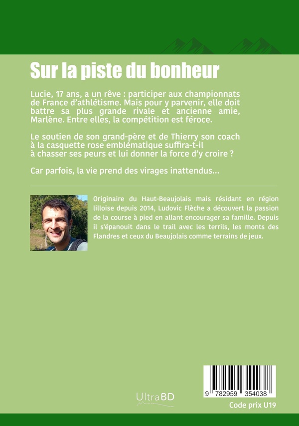 Quatrième de couverture de « Sur la piste du bonheur »