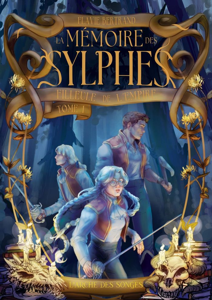 Couverture du livre « Filleule de l'empire » de Flavie Bertrand, librairie Les Contes Infusés à Corte