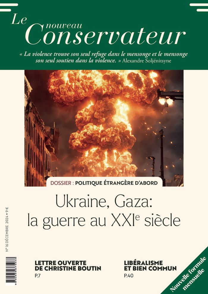 Couverture du livre « LE NOUVEAU CONSERVATEUR N 16 » de Paul-Marie Couteaux, librairie Les Contes Infusés à Corte