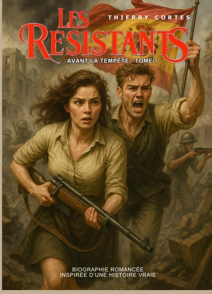 Couverture du livre « Avant la tempête : de la guerre civile à la seconde guerrre mondiale » de Thierry Cortés, librairie Les Contes Infusés à Corte