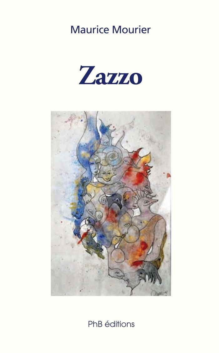 Couverture du livre « Zazzo » de Maurice Mourier, librairie Les Contes Infusés à Corte