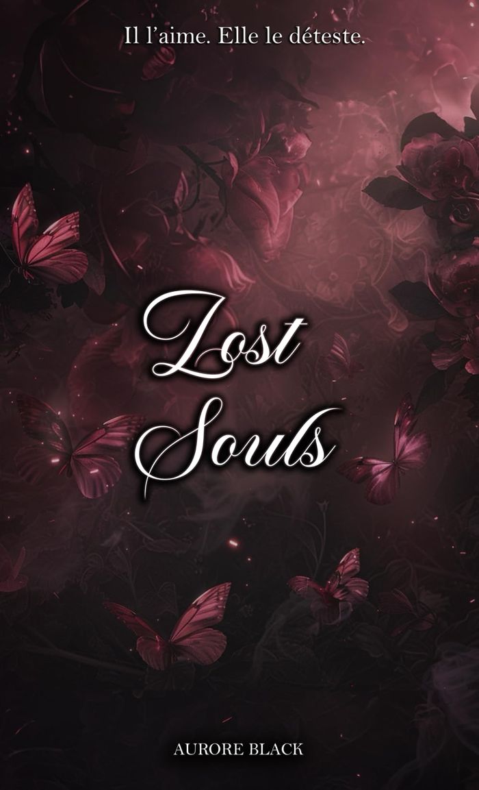 Couverture du livre « Lost souls » de Aurore Black, librairie Les Contes Infusés à Corte