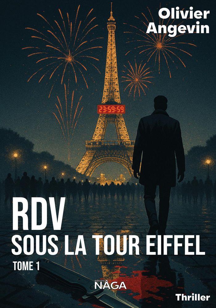 Couverture du livre « RDV sous la tour Eiffel » de Olivier Angevin, librairie Les Contes Infusés à Corte