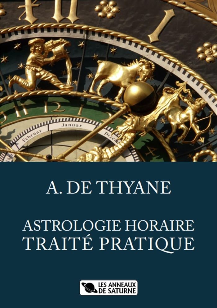 Couverture du livre « Astrologie horaire : traité pratique », librairie Les Contes Infusés à Corte