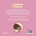 Quatrième de couverture de « La cadeau de Fatou »