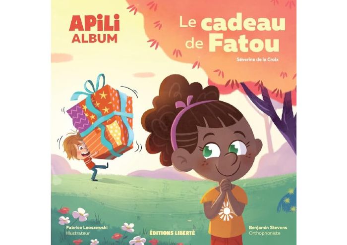 Couverture du livre « La cadeau de Fatou », librairie Les Contes Infusés à Corte