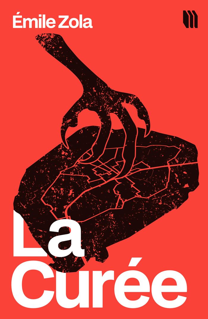 Couverture du livre « La curée » de Émile Zola, librairie Les Contes Infusés à Corte