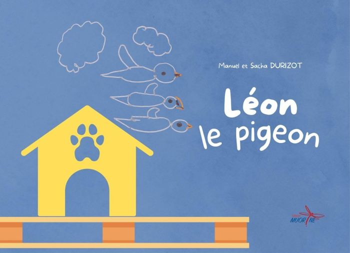 Couverture du livre « Léon le pigeon », librairie Les Contes Infusés à Corte