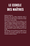 Quatrième de couverture de « Le cercle des maîtres »