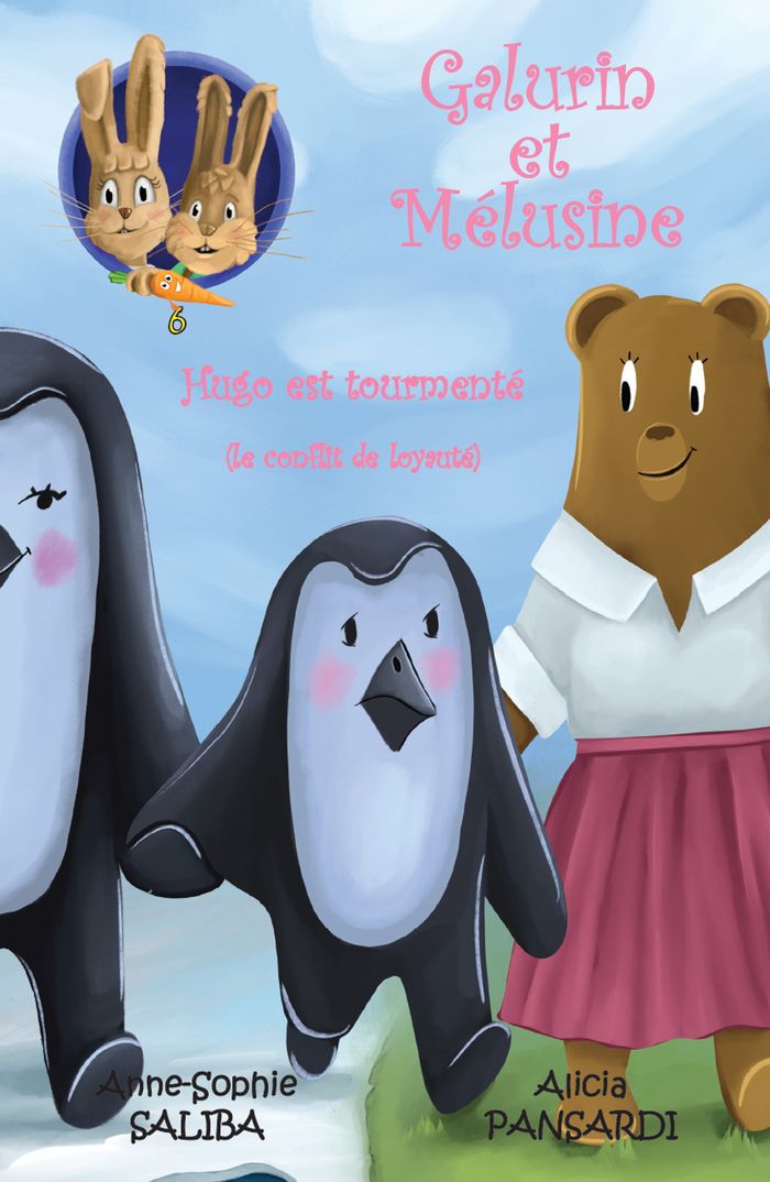 Couverture du livre « Hugo est tourmenté : (le conflit de loyauté) » de Anne-Sophie Saliba, librairie Les Contes Infusés à Corte