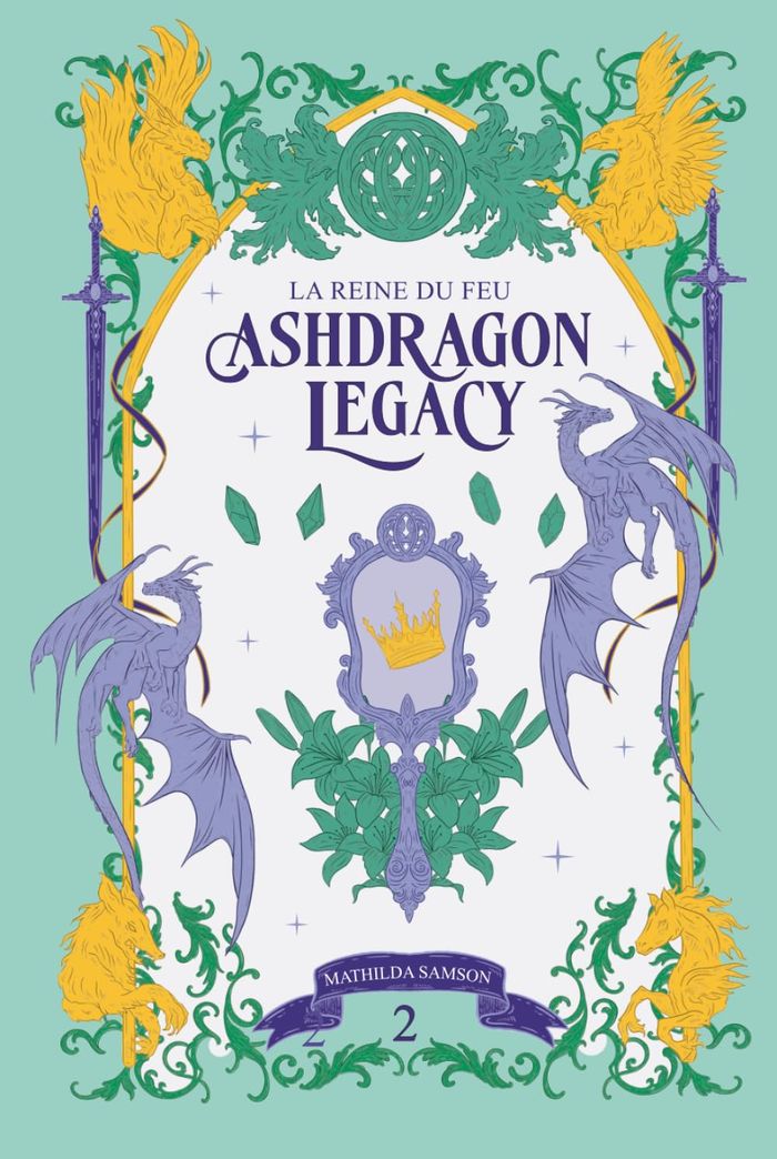 Couverture du livre « La Reine du Feu » de Mathilda Samson, librairie Les Contes Infusés à Corte
