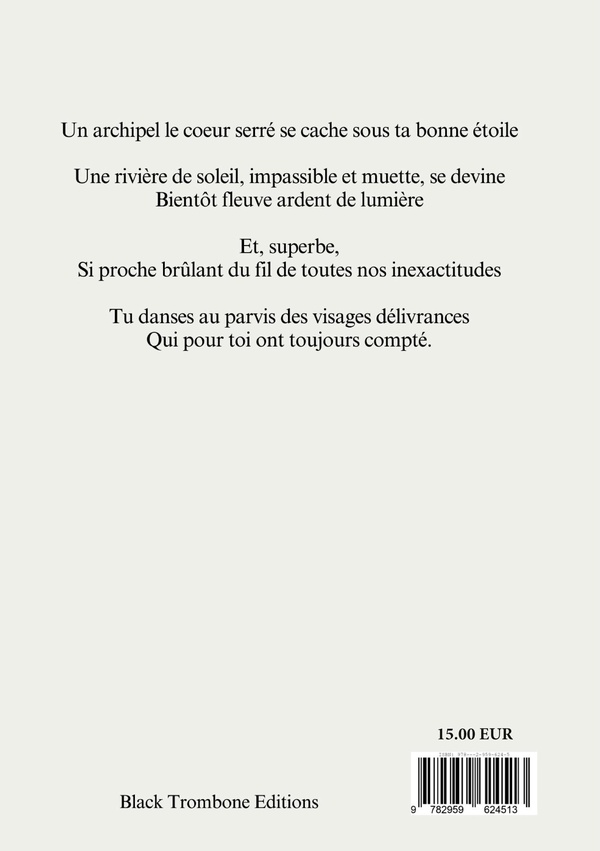 Quatrième de couverture de « ARCHIPEL »