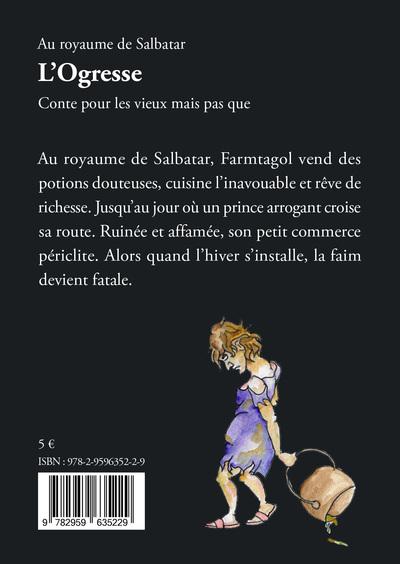 Quatrième de couverture de « L'ogresse »