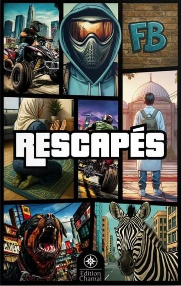 Couverture du livre « Rescapés », librairie Les Contes Infusés à Corte