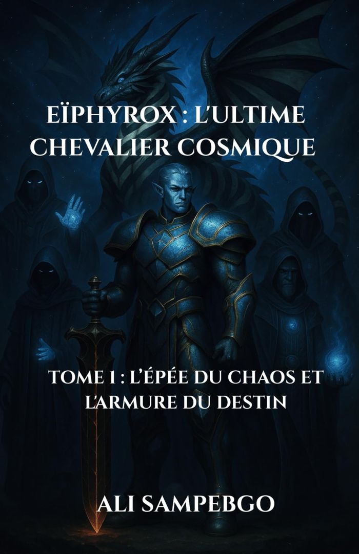 Couverture du livre « L'épée du chaos et l'armure du destin » de Ali Sampebgo, librairie Les Contes Infusés à Corte