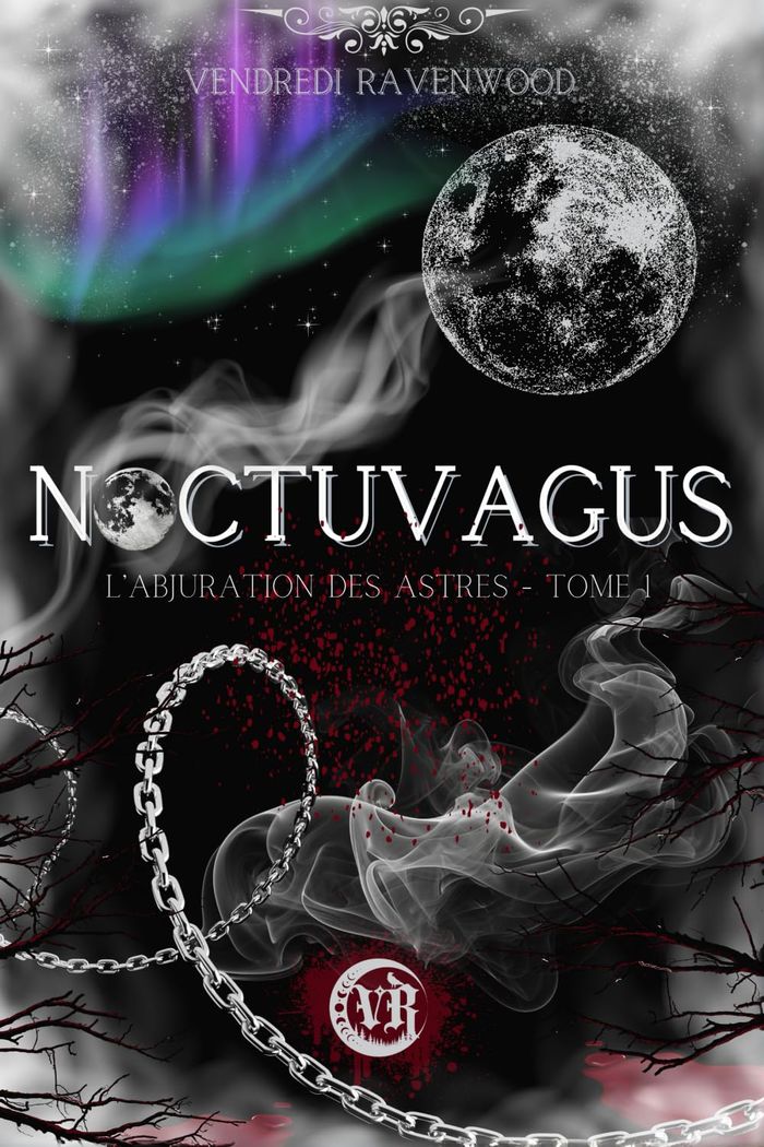Couverture du livre « Noctuvagus » de Vendredi Ravenwood, librairie Les Contes Infusés à Corte