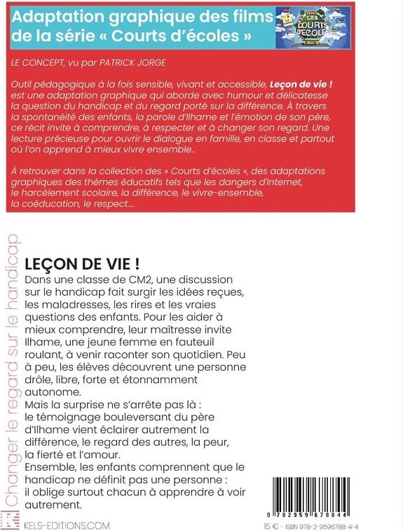 Quatrième de couverture de « Leçon de vie ! »